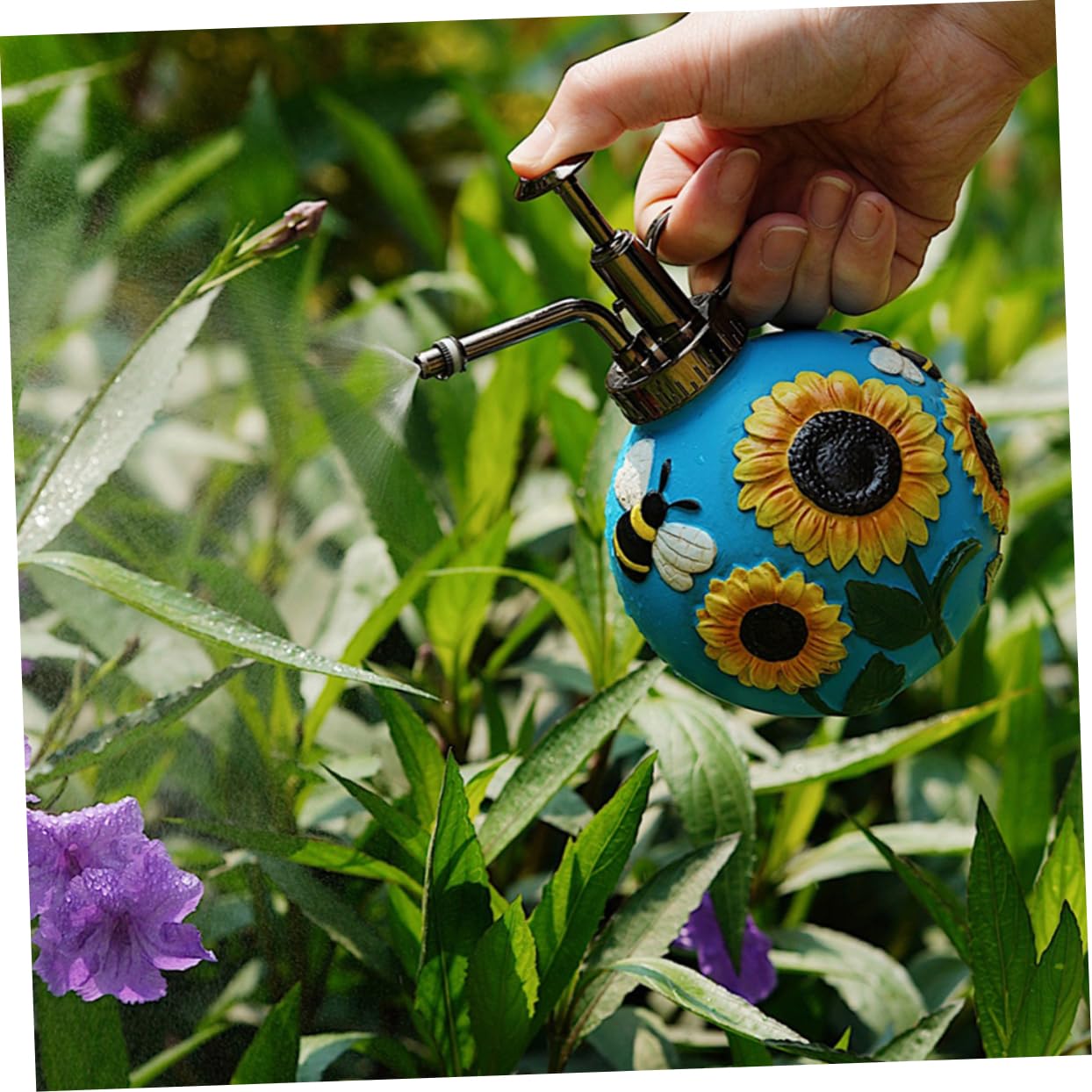 Brumisateurs Pour Plantes Intérieur Arrosoir Acier Inoxydable Vaporisateur Pour Fleurs Et Jardinière