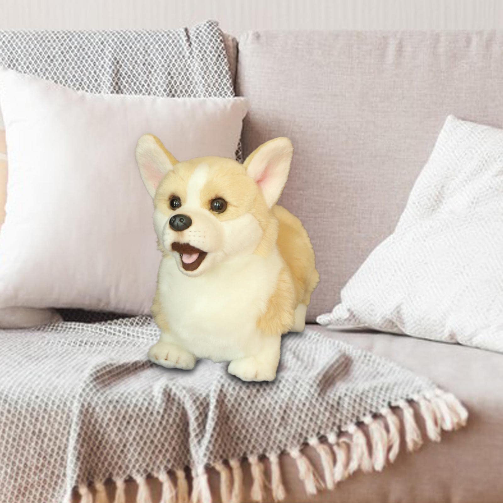 Animal de Peluche, Juguete de Felpa, Figura de Dibujos Animados Realista