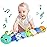 KMUYSL Baby Toys 0-6 6-12 Months, Sensory Music Animal Stuffed Toy for 0 1 2 3 4 5 6+ Months, Plush Toy with Crinkle and Rattles for Infant Newborn, Tummy Time Toys Gifts for 0-3-6-12 Month