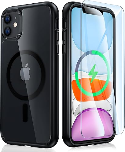 Miniatura 1444 de Fntcase Funda para iPhone 15 Plus y 14 Plus de 6.7 pulgadas, magnética, a prueba de golpes de grado militar, antiamarilleo, delgada, protectora