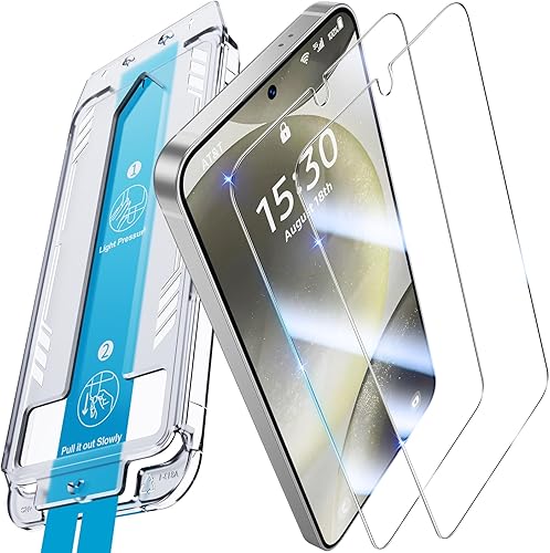 Vista 12 de Uyiton UnBreak-Glass para Samsung Galaxy S25 Ultra Protector de Pantalla Mate, [Soporte Ultrasónico de Huellas Digitales][Anti-Resplandor][Vidrio