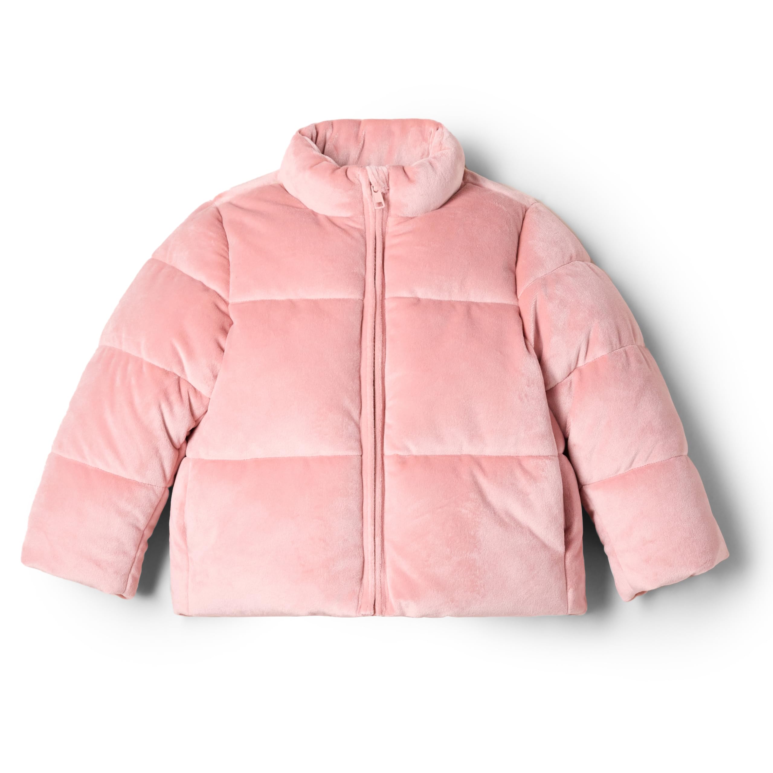Amazon Essentials x Sofia Grainge Chaqueta Acolchada de Terciopelo Bebé y Niña Pequeña