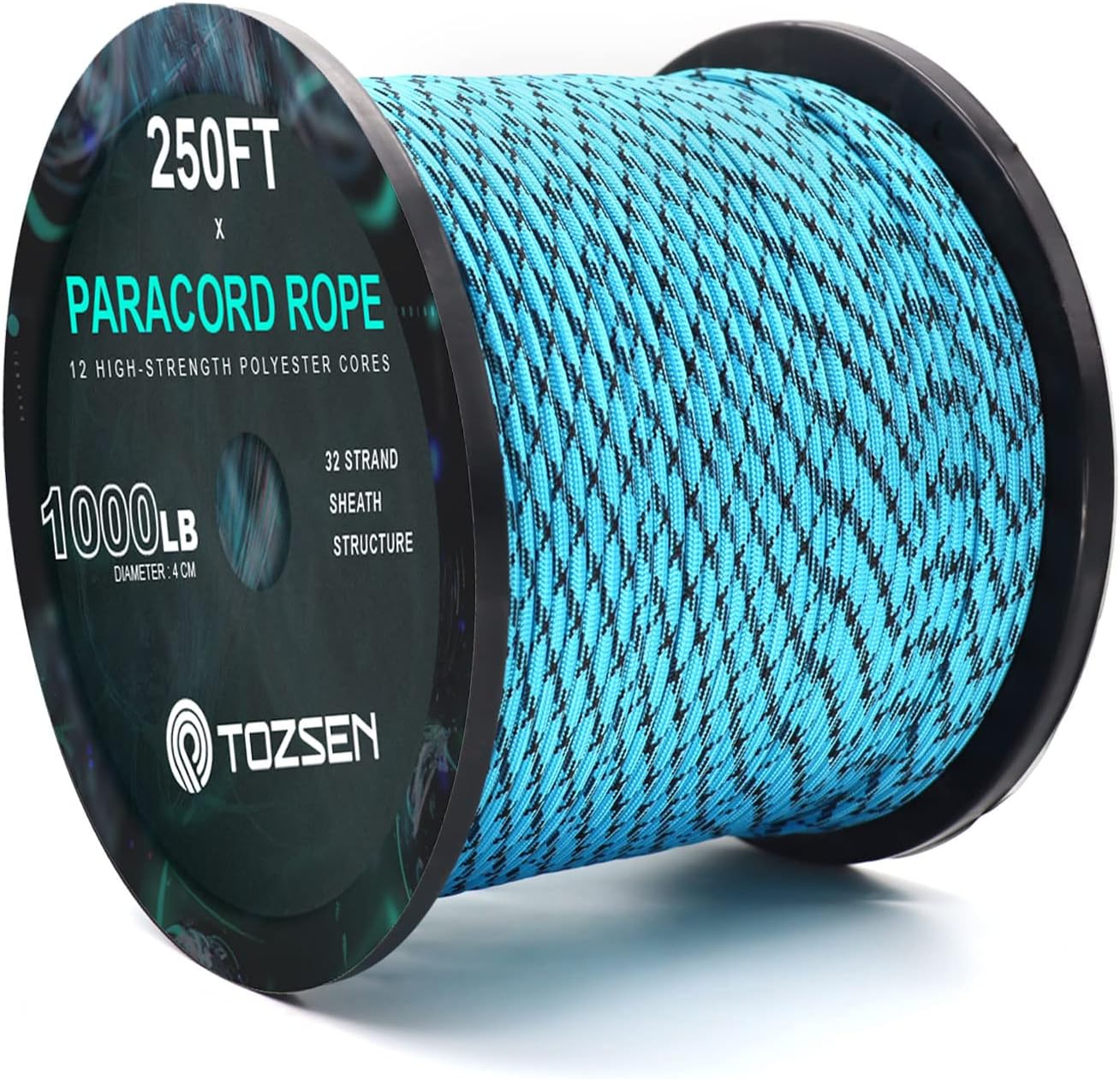 Paracord 1000lb | 1000 250 100 50ft Paracord Paracord 1000lb | 1000 250 100 50ft Paracord