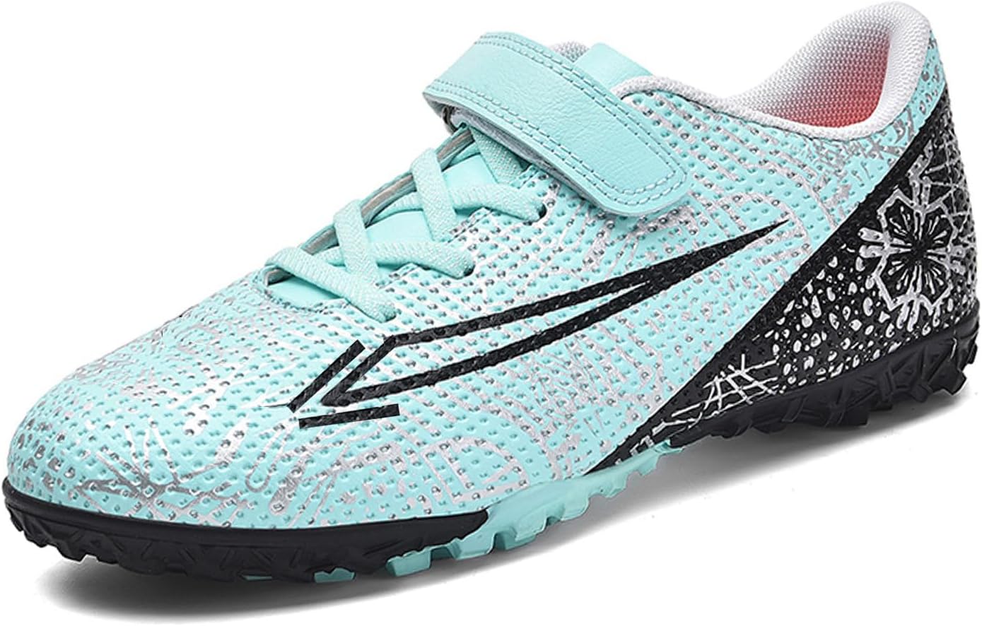 Soccer Cleats for Kids Turf Soccer Shoes Indoor Boys Girls Football Shoes Youth TF AG Artificial Ground Trainning Athletic Sneakers Outdoor