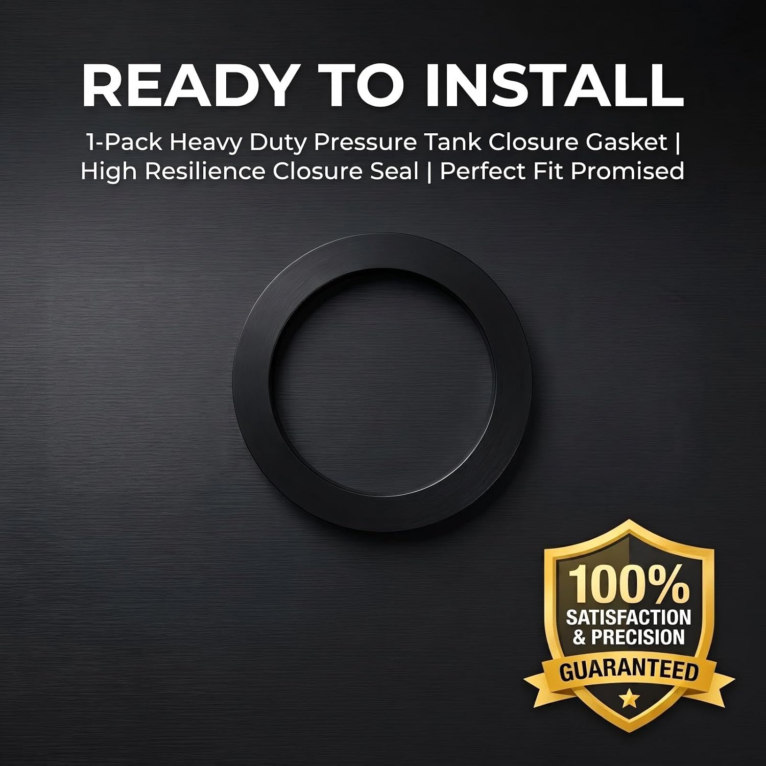 3" ID Sandblaster Pressure Tank Closure Gasket O-Ring Seal Ring | Compatible with ALC Trinco Cyclone Sandblaster (3" ID x 4" OD) Heavy Duty Airtight Anti-Leak Replacement Gasket