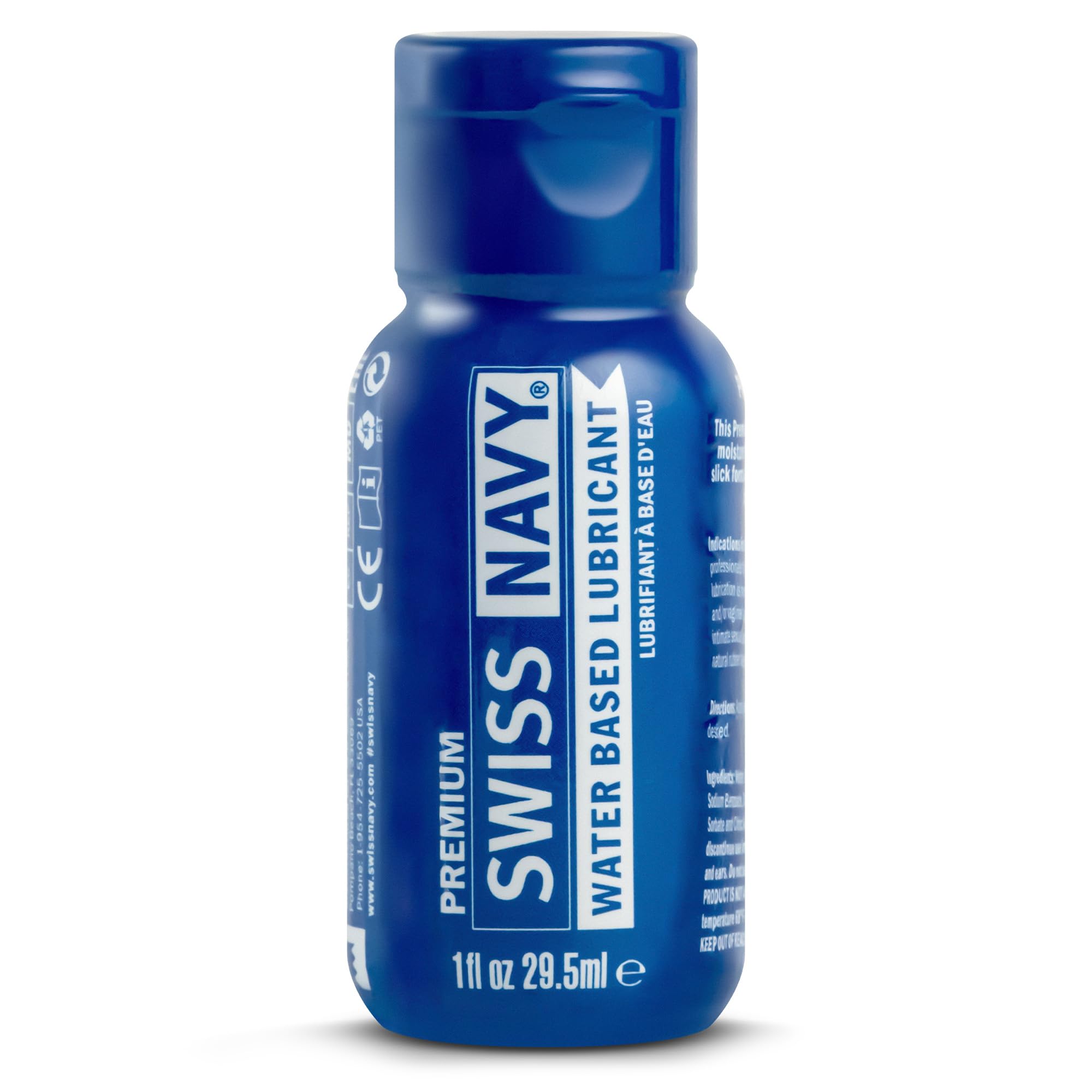 Swiss Navy Premium Water-Based Lubricant - 1 oz
