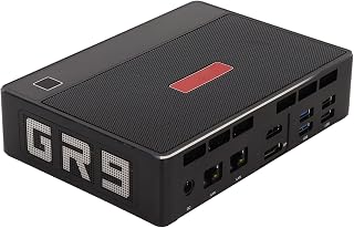 CHICIRIS Micro PC Host, Large Capacity 32GB RAM 8 Core 2100 MHz Mini PC 500GB ROM   for Gaming for Office for Video editing (32G+500G UK Plug)