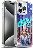 Vista 54 de Head Case Designs Funda de gel suave con licencia oficial de la WWE American Nightmare Flag Cody Rhodes Graphics compatible con Apple iPhone 7