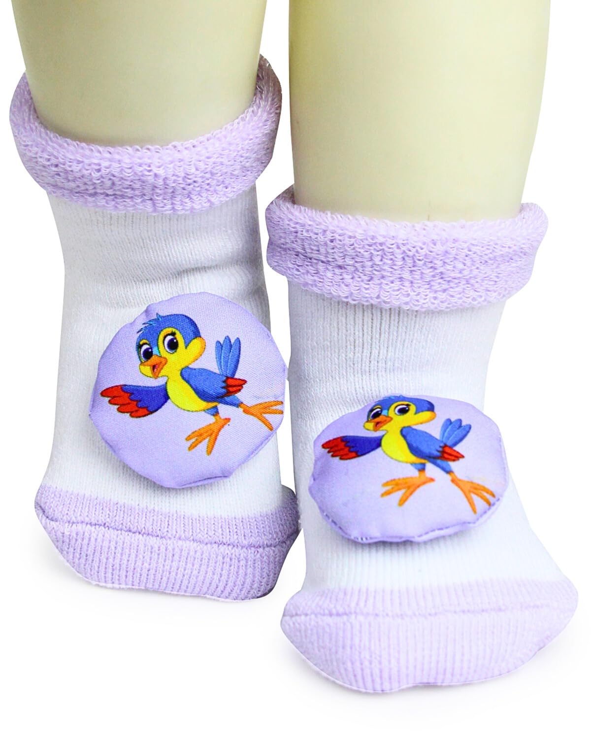 usoxo New Born Baby Soft Cotton Cute stylish Cartoon Character Face Terry (Towel) Socks Shoes | Booties Pack of 1-picture-11