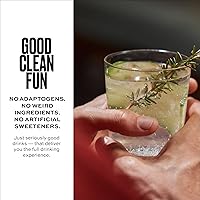 Vista 7 de AF Drinks Pepino sin alcohol G&T Cócteles espumosos alternativos al alcohol con calidez botánica AFTERGLOW Sin gluten, bajas en calorías Latas
