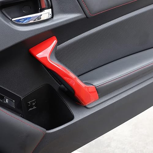 Miniatura 5 de Cubiertas de manijas de puertas interiores de fibra de carbono, moldura de decoración interior para Subaru BRZ Toyota 86 2013-2020, accesorios de