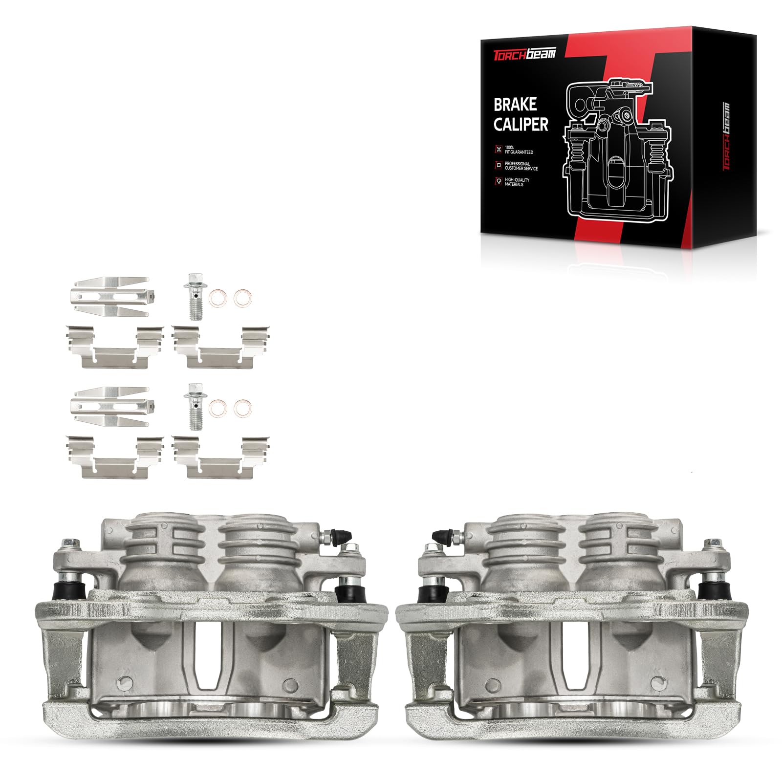 Torchbeam Rear Brake Calipers for Chevrolet Silverado 1500 2001 2003-2006