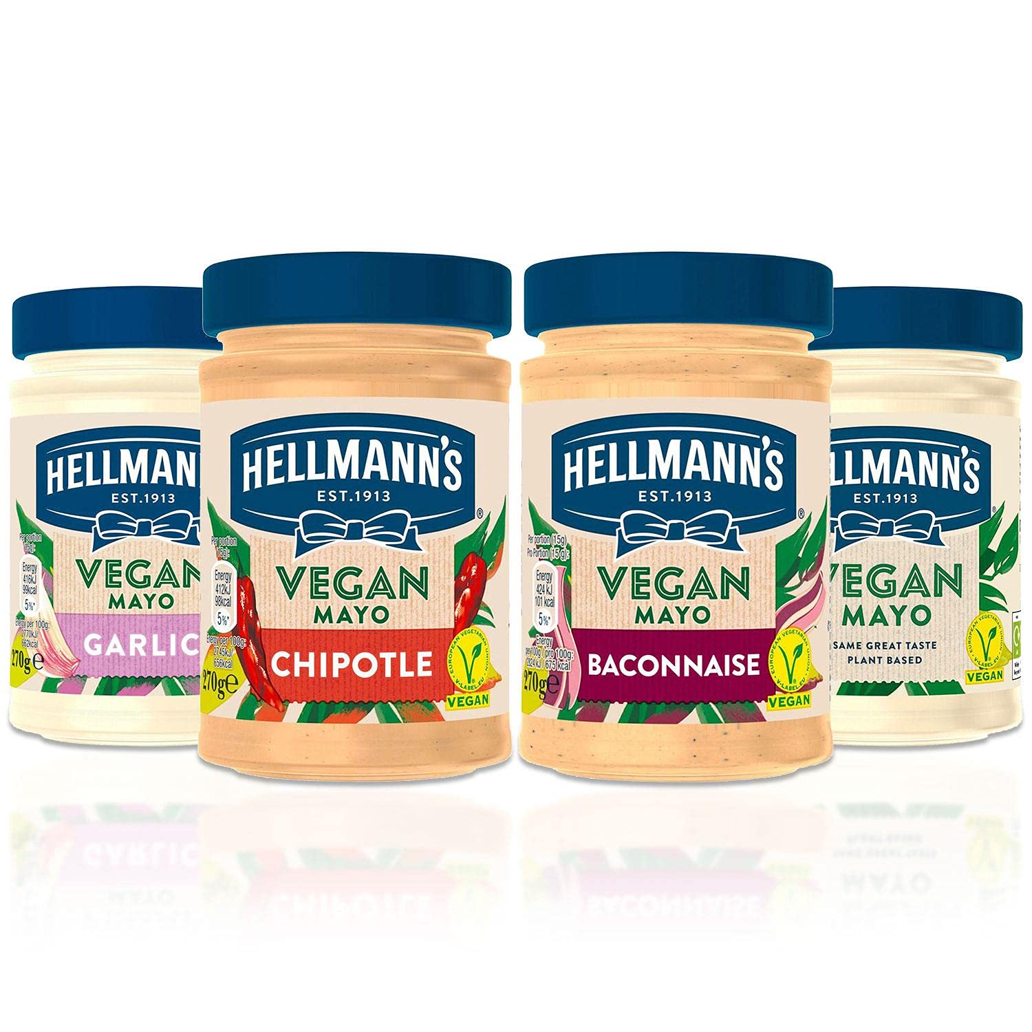 Buy Hellman'S Vegan Mayo Bundle 270 Grams Set Includes Hellmann'S