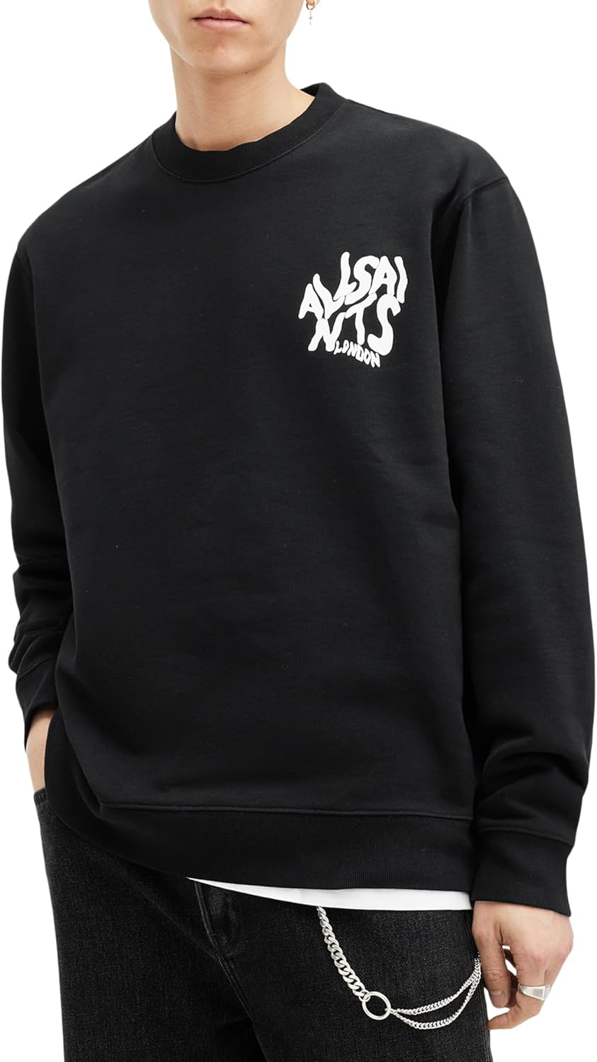 AllSaints mens Orlando Crew