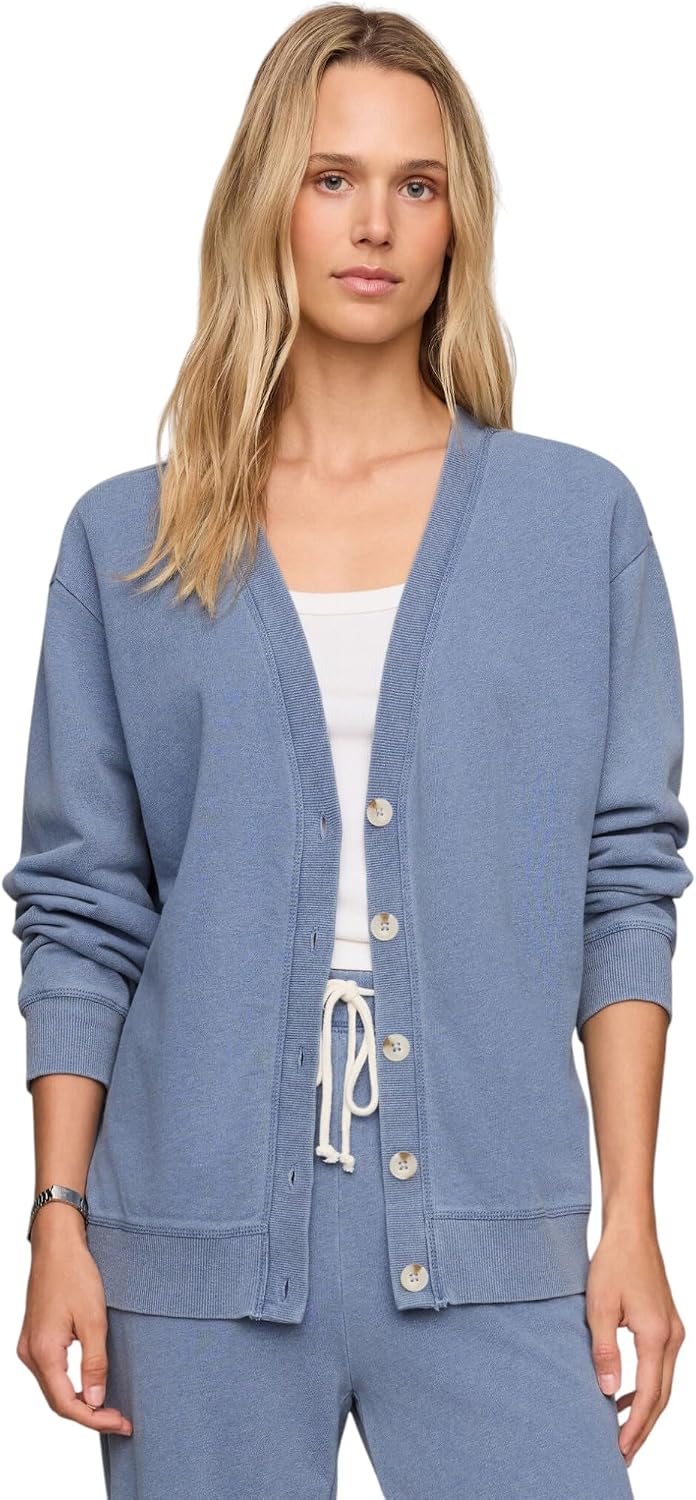 Z SUPPLY Women's Dazed End Knit Denim Cardigan