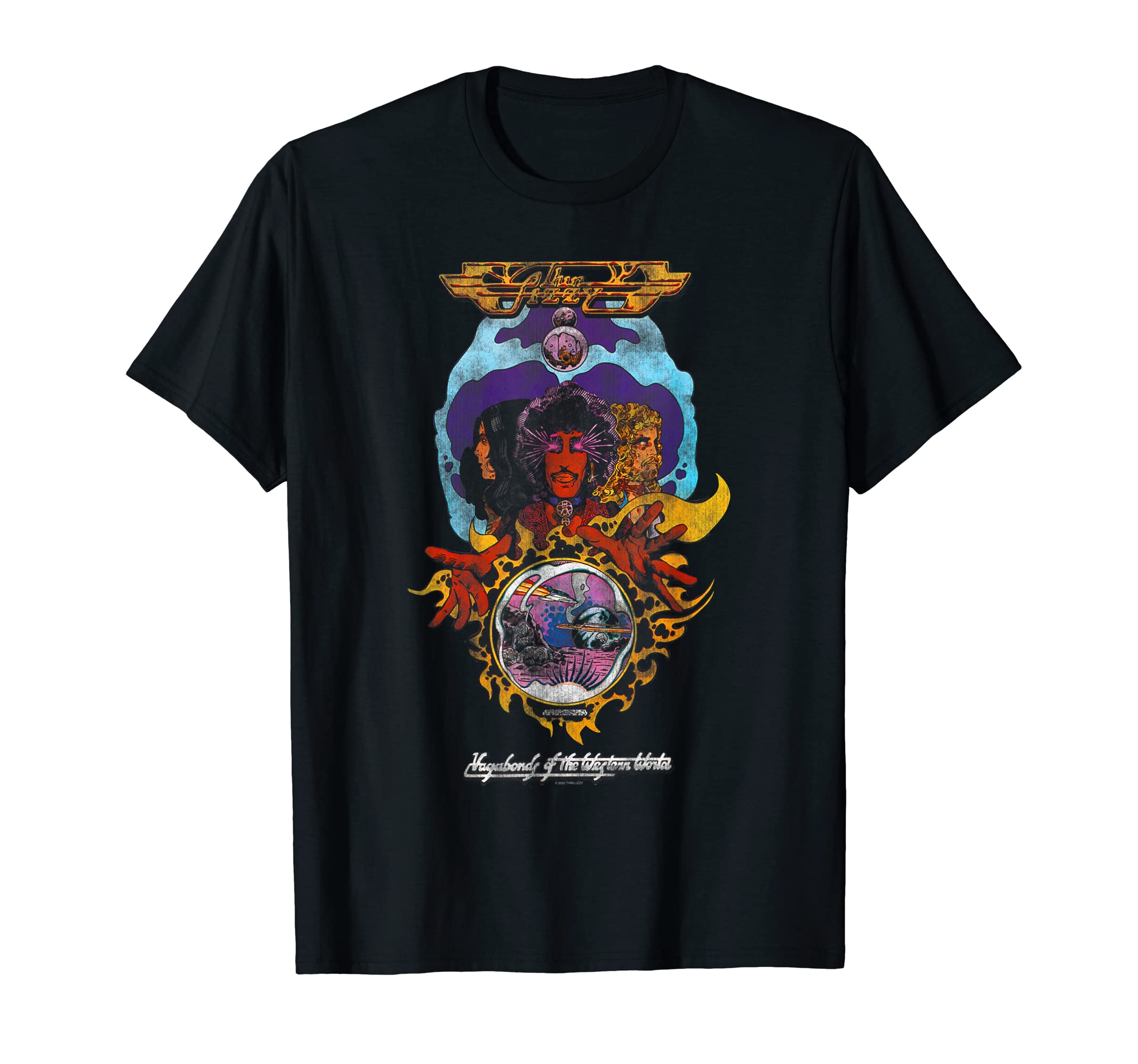 Thin Lizzy-Vagabonds T-Shirt,BlackOEKO-TEX STANDARD 100