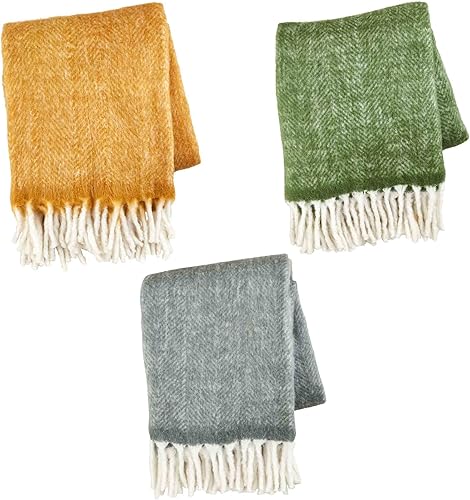 Miniatura 2 de Mud Pie Manta acrílica, carbón, 60" x 50"