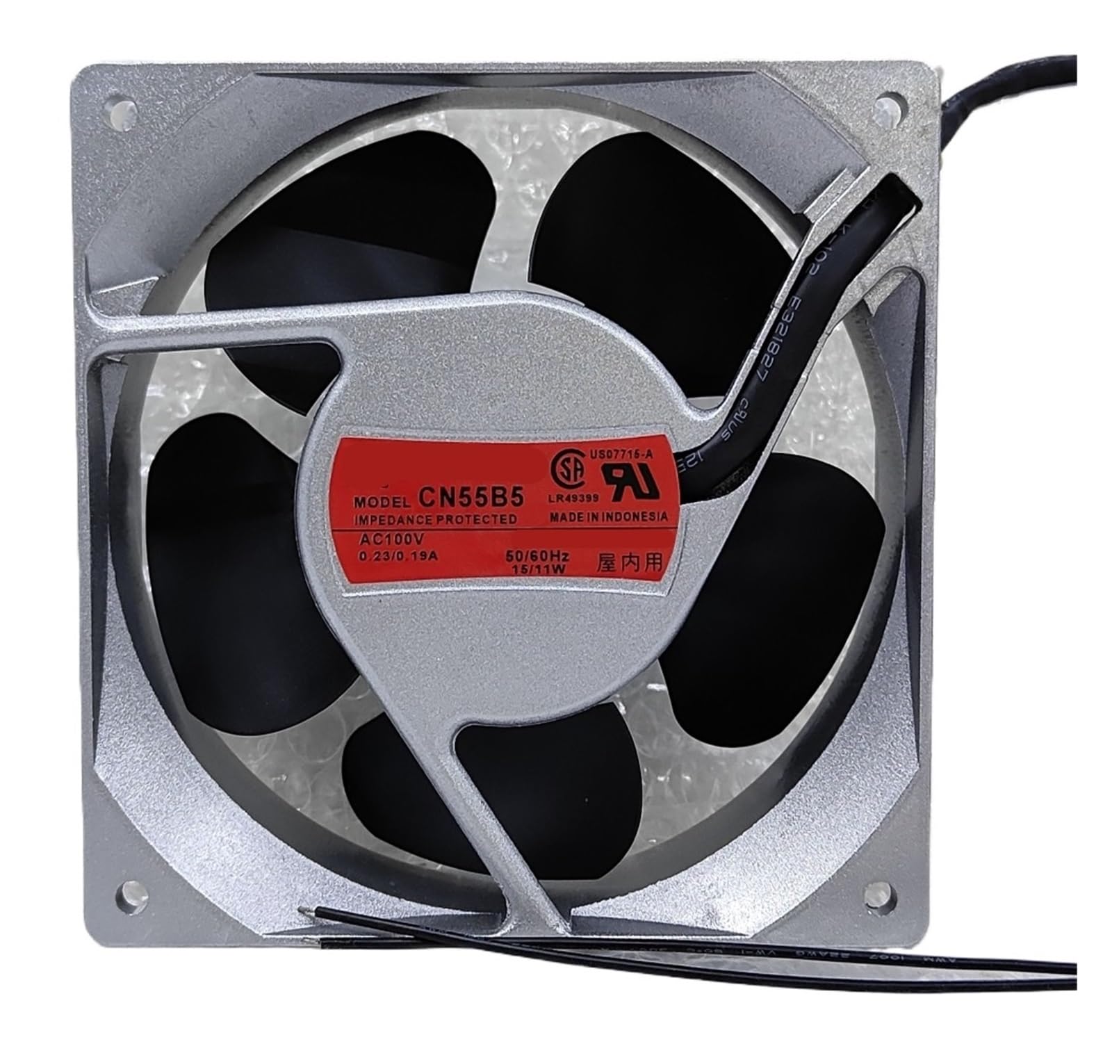 Lzikkgki One Color Cn55b5 Ac 100V 14/12W 120X120x38mm 2-Wire Cooling Fan