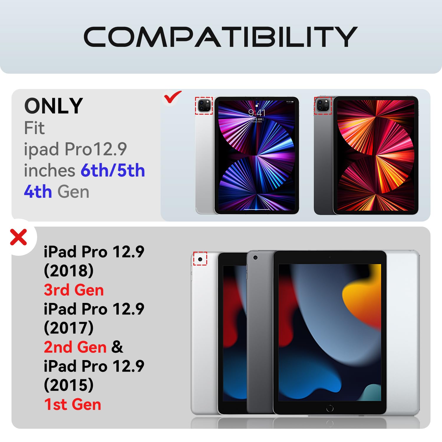 iPad本体 Gakky Amazon.co.jp: GKABXY iPad Pro 12.9インチ 2022/2021/2020/ (第