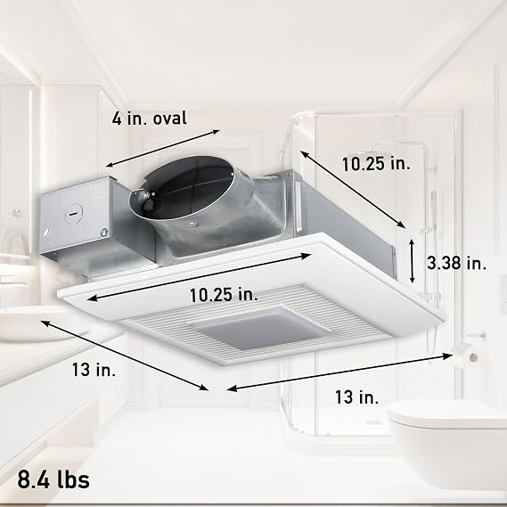 Panasonic FV-0510VSL1 Whispervalue Dc Fan with Led Light Whispervalue Dc Fan/Led Light
