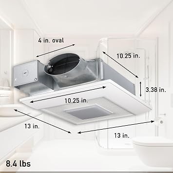 Panasonic FV-0510VSL1 Whispervalue Dc Fan with Led Light Whispervalue Dc Fan/Led Light