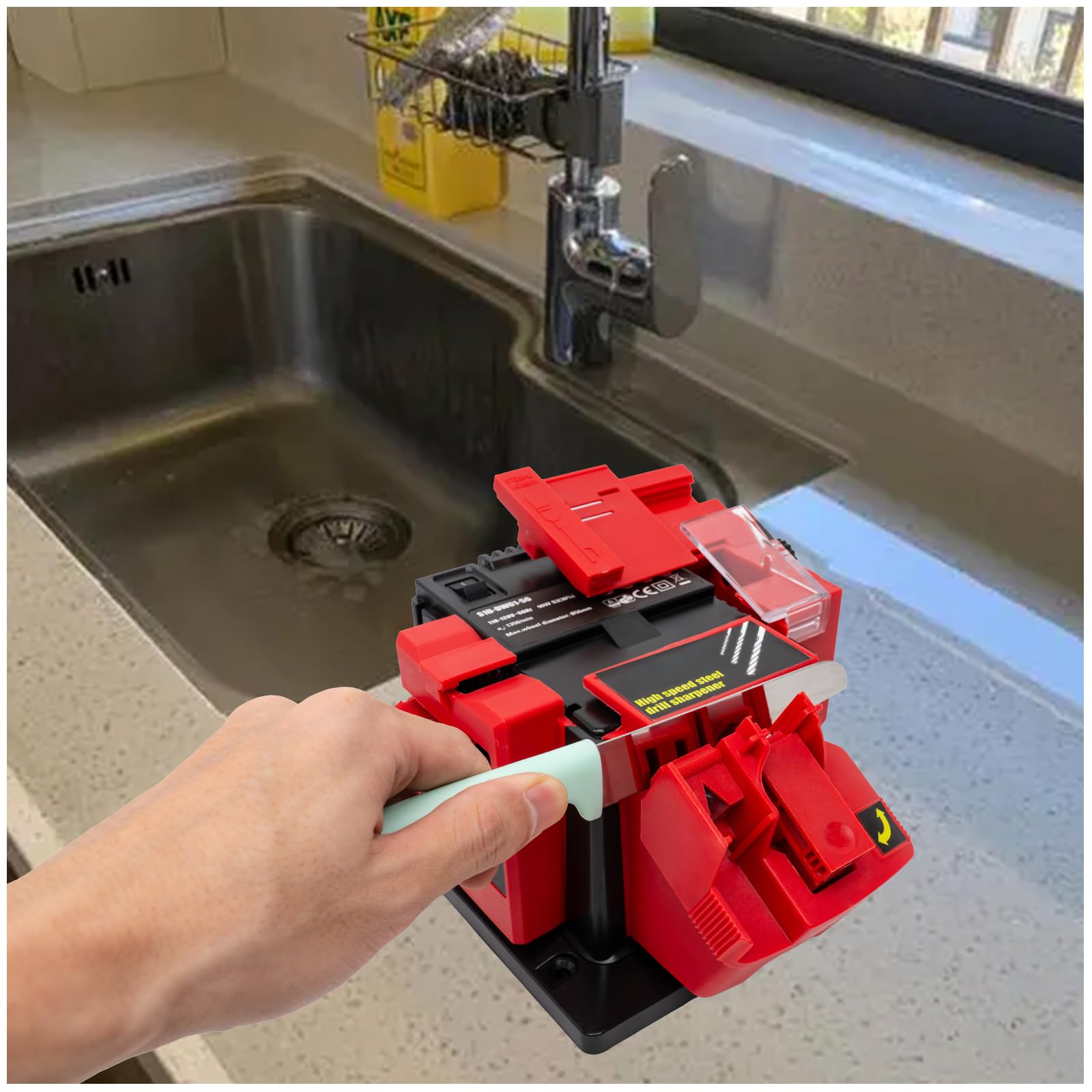 Amazon.com: ZiBeiLe Knife Sharpening Stone Kit, Adjustable