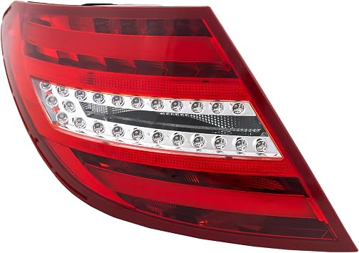 Evan Fischer Driver Side Tail متوافق مع 2012-2014 Mercedes Benz C300 LED MB2800135   