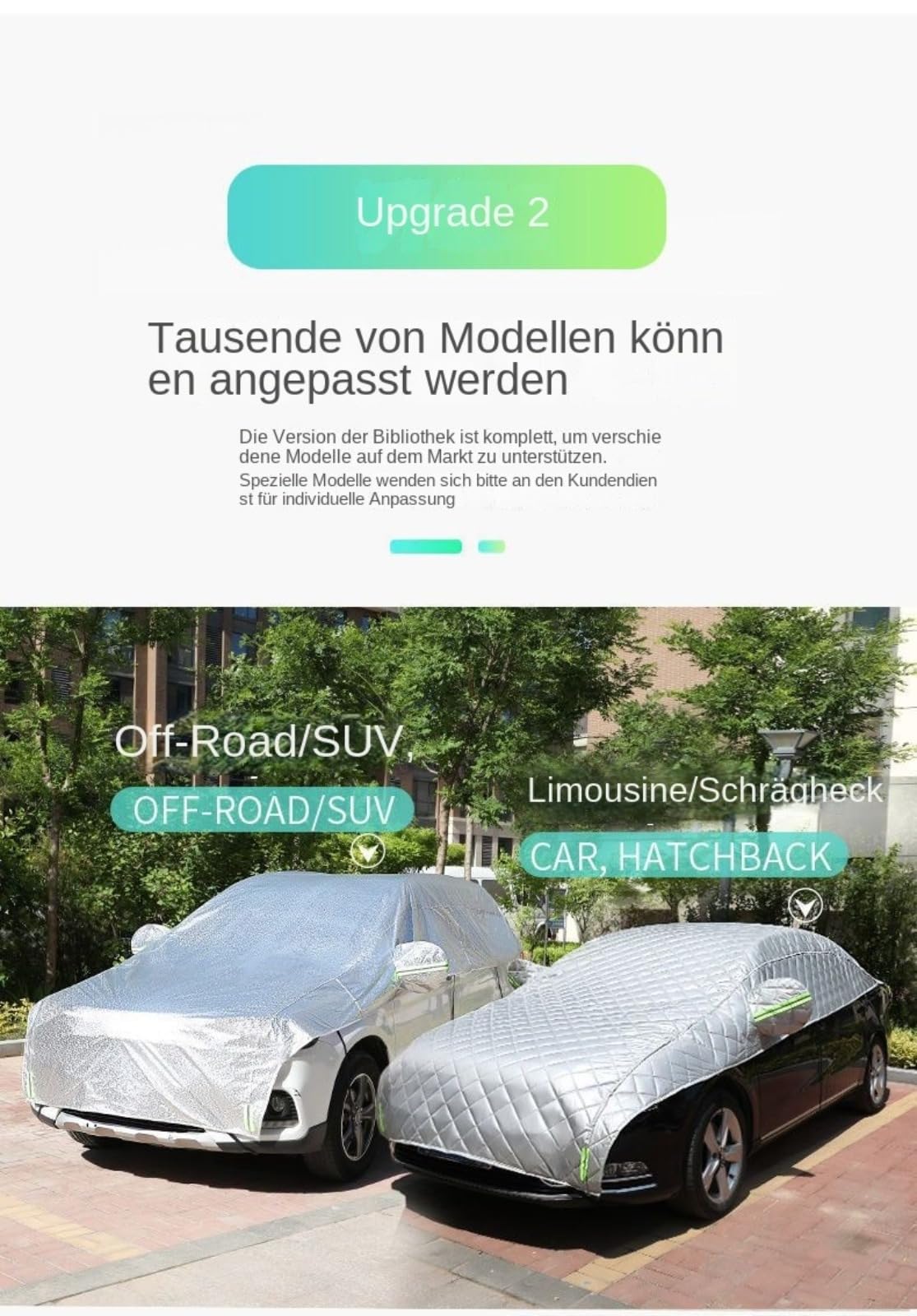 Autoabdeckung gegen Hagel, Auto-Hagelabdeckung, Hageldecke für Autos, Dicke Hagelabdeckung für SUV, Windschutzscheiben-Hagelschutz, hagelsichere Autoabdeckung, Hagelschäden Autoabdeckung