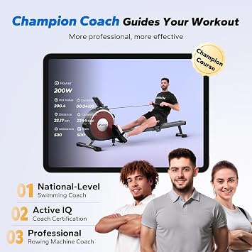 MERACH Rowing Machine for Home Gym 16 Resistance Levels