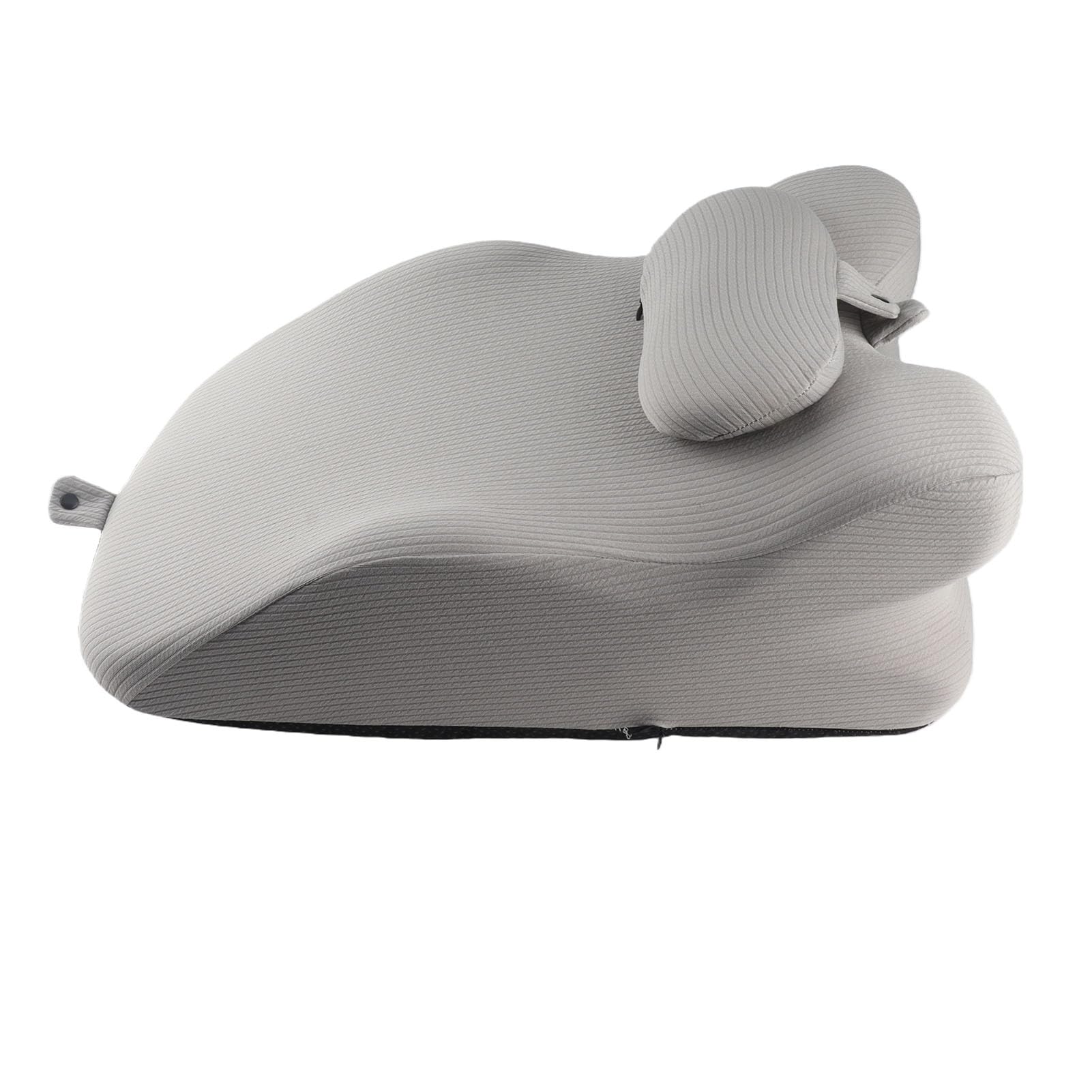 Almohada Ortopédica Viscoelástica, Cojín Elevador para Piernas, Soporte para Dormir Boca Abajo, Alivio del Dolor de Espalda