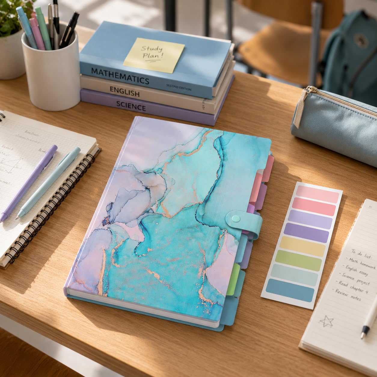 Corslet Cartella portadocumenti espandibile con 5 tasche, organizer per documenti formato lettera e A4, porta documenti per certificati, documenti e documenti da ufficio, cartella portatile a