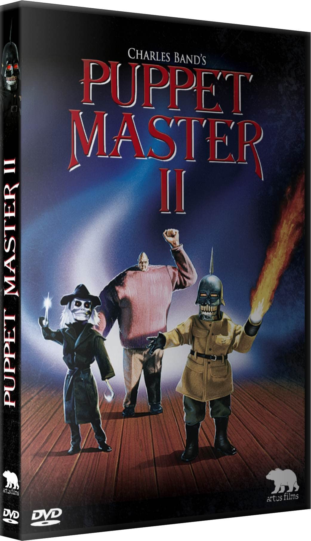 Puppet Master II DVD para maratón de cine fantástico de serie B en casa