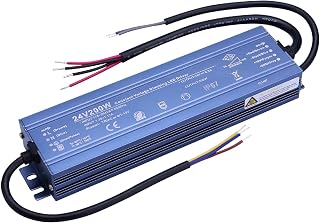 BENLUN Konstantspannung LED Trafo 24V Dimmbar, LED Netzteil 8,5A 200W, Treiber AC 230V auf DC 24V, Doppelseitiges Triac Dimmen, LED Driver Outdoor Wasserdichter IP67 für Streifen