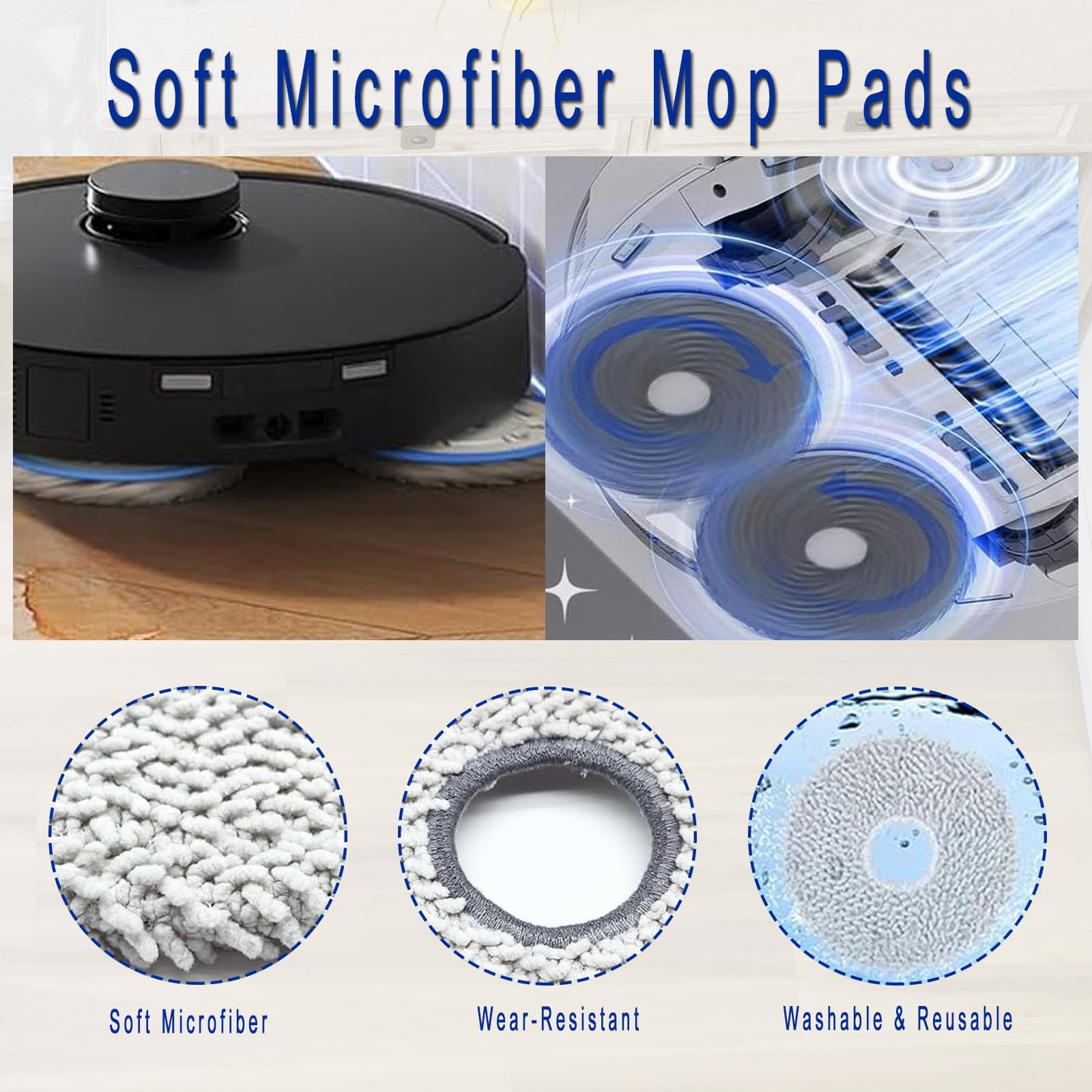 Kit Ricambi VACKING Per Ecovacs Deebot T30 - Spazzole, Filtri, Panni E Sacchetti - Foto 3