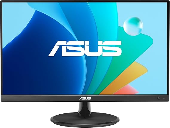ASUS VP227HF Oyuncu Monitörü, 21.45 inç, Full HD 1920x1080, 100Hz, 1ms MPRT, Adaptive-Sync, Çerçevesiz, Düşük Mavi Işık, Siyah