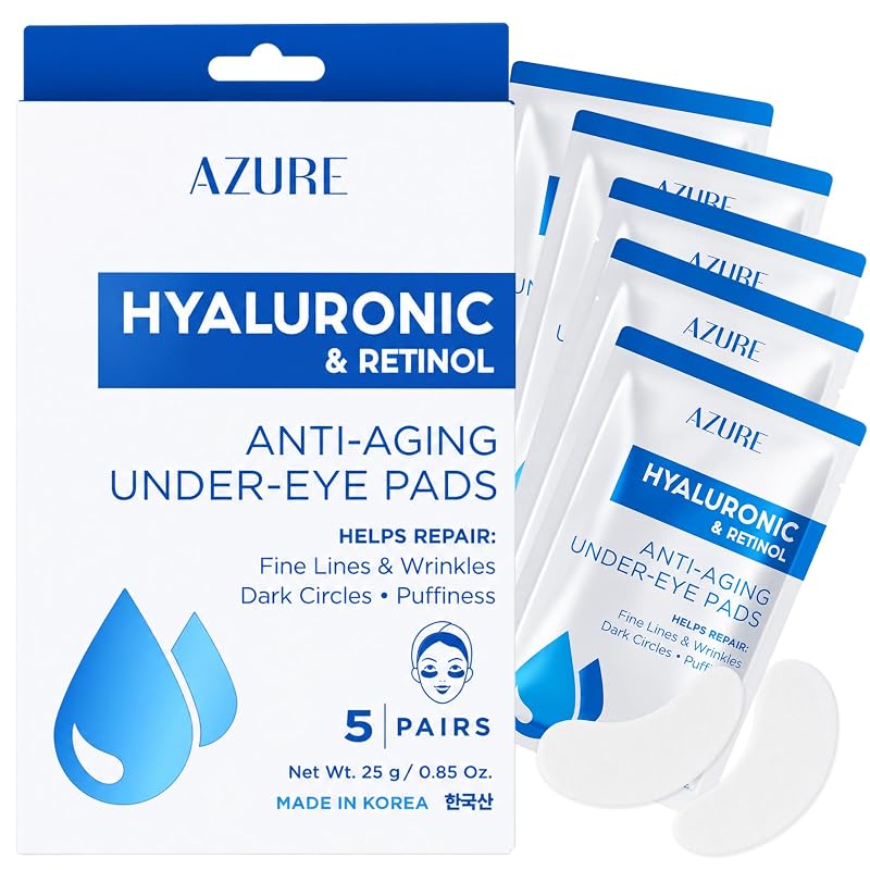 Adesivos para a região dos olhos com ácido hialurônico Azure Cosmetics