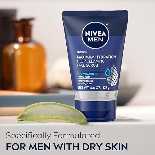 Miniatura 5 de Lavado facial con exfoliante Nivea for Men, tubo de 4.4 onzas