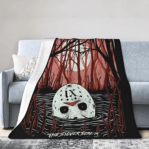 Miniatura 9 de Manta Ice Music Nine Kills Band para sofá, cama, sala de estar, divertida y ligera con aire acondicionado para mujeres, camping, 60 x 50 pulgadas