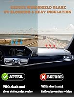 Vista 2 de Cubierta para tablero de salpicadero para Lexus ES ES240 ES350 2007 2008 2009 2010 2011 2012 Alfombrilla protectora de salpicadero antideslizante