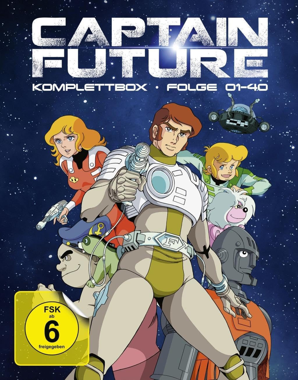 Captain Future Komplettbox Blu-ray