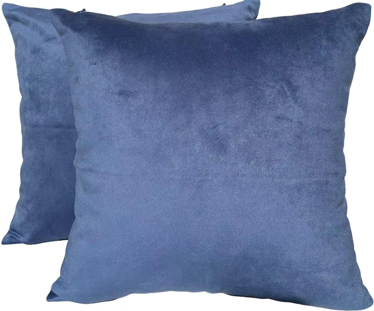 TangDepot 2-Pack Super Soft Velvet Pillow Covers, 20x20 Grass Green — view 88