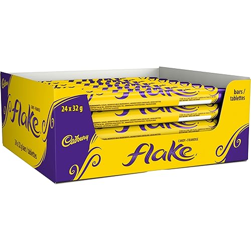 Vista 5 de Paquete de 24 barras de chocolate Cadbury Flake de 1.13 oz.