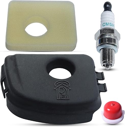 595660 - Cubierta para filtro de aire + filtro de espuma de filtro de aire 799579 + bombilla de imprimación 594281 para Brriggs & Sttratton