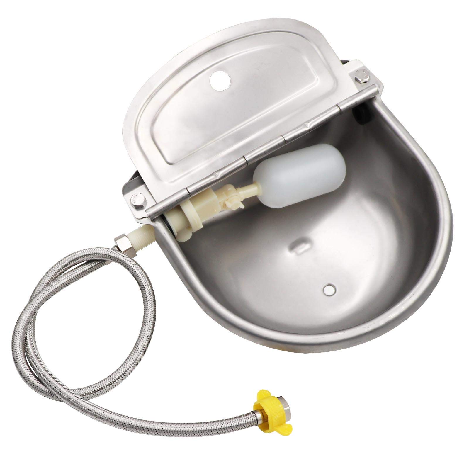 Buy MACGOAL Stainless Steel Automatic Waterer with Float Valve, Drain