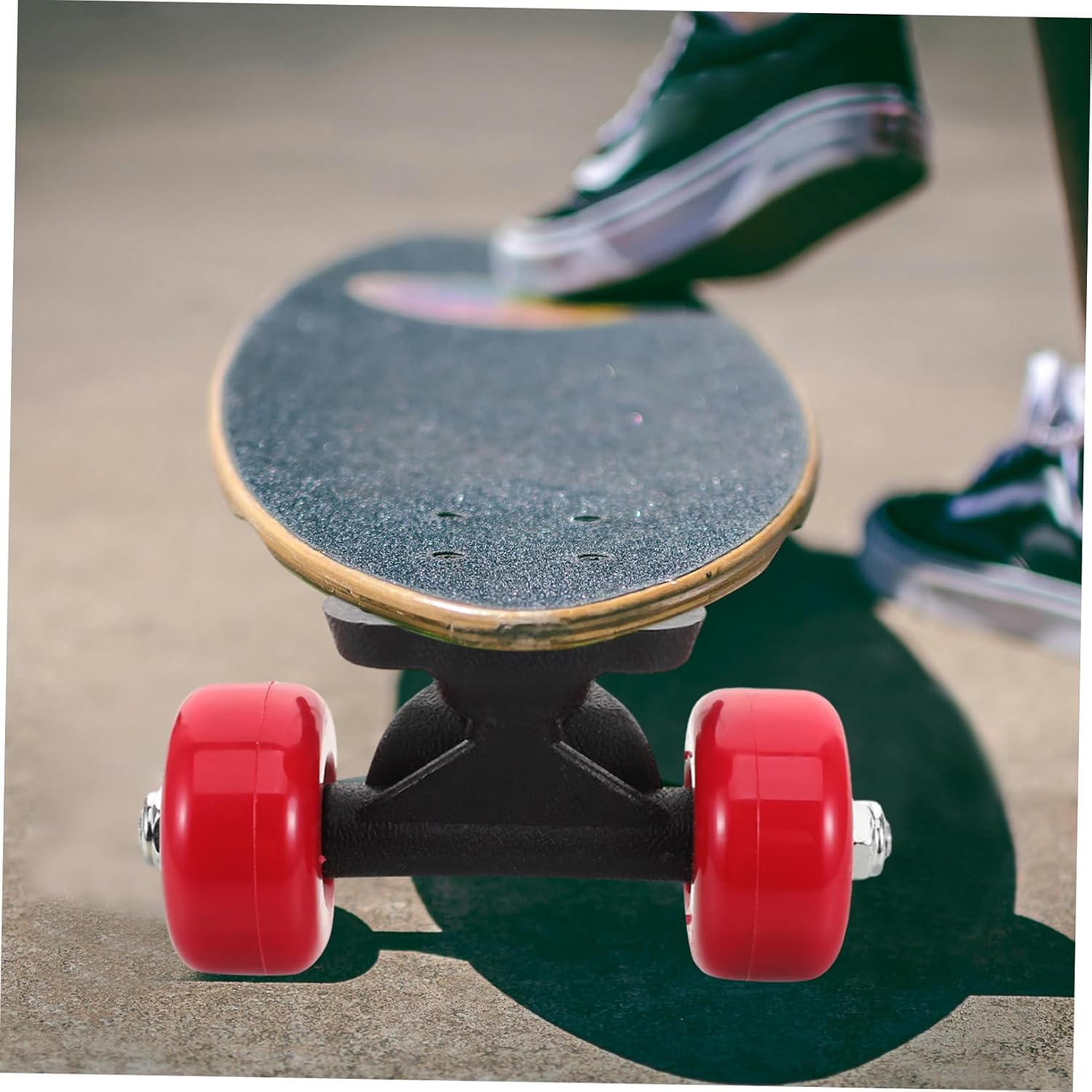 Toyvian 1 Pair Skateboard Trucks for Easy to Install Double Wheels Enhance Stability Balance Durable Skateboard Accessories for Boys