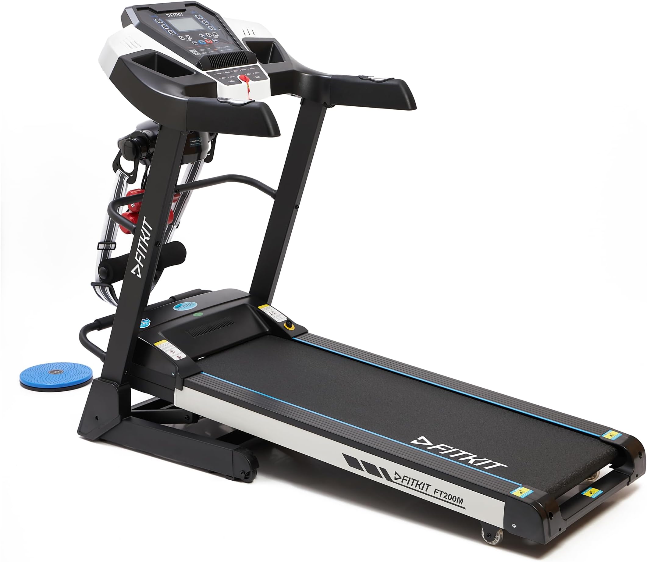 Fitkit by Cult FT200M BLDC 6.5HP Peak Treadmill (Max Weight: 150Kg, Auto Incline, Max Speed 16km/hr with Massager) for Home Gym Fitness with 1 Year Warranty