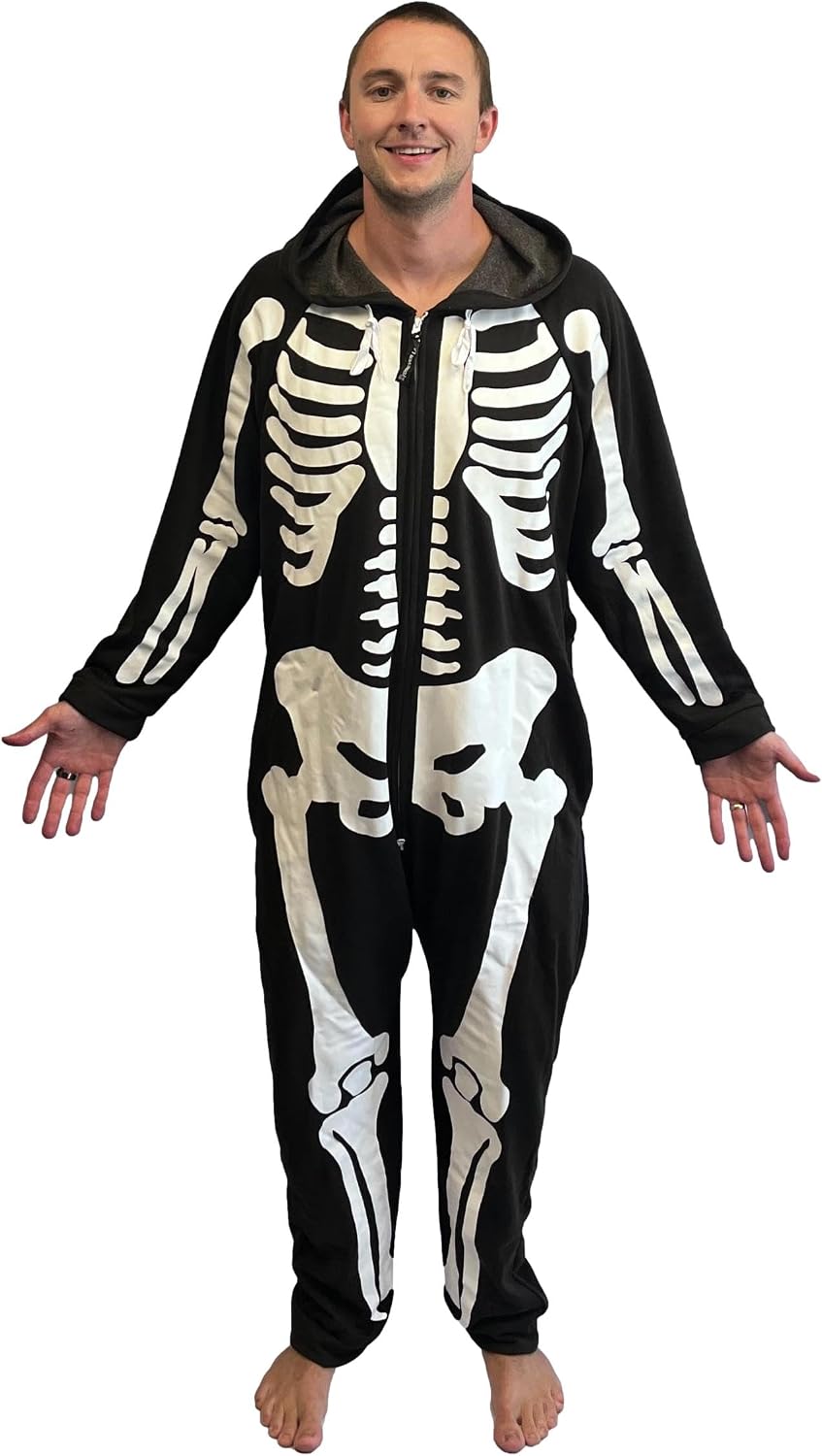 Forever Lazy Heavyweight Adult Onesies | One-Piece Pajama Jumpsuits for Men and Women | Unisex