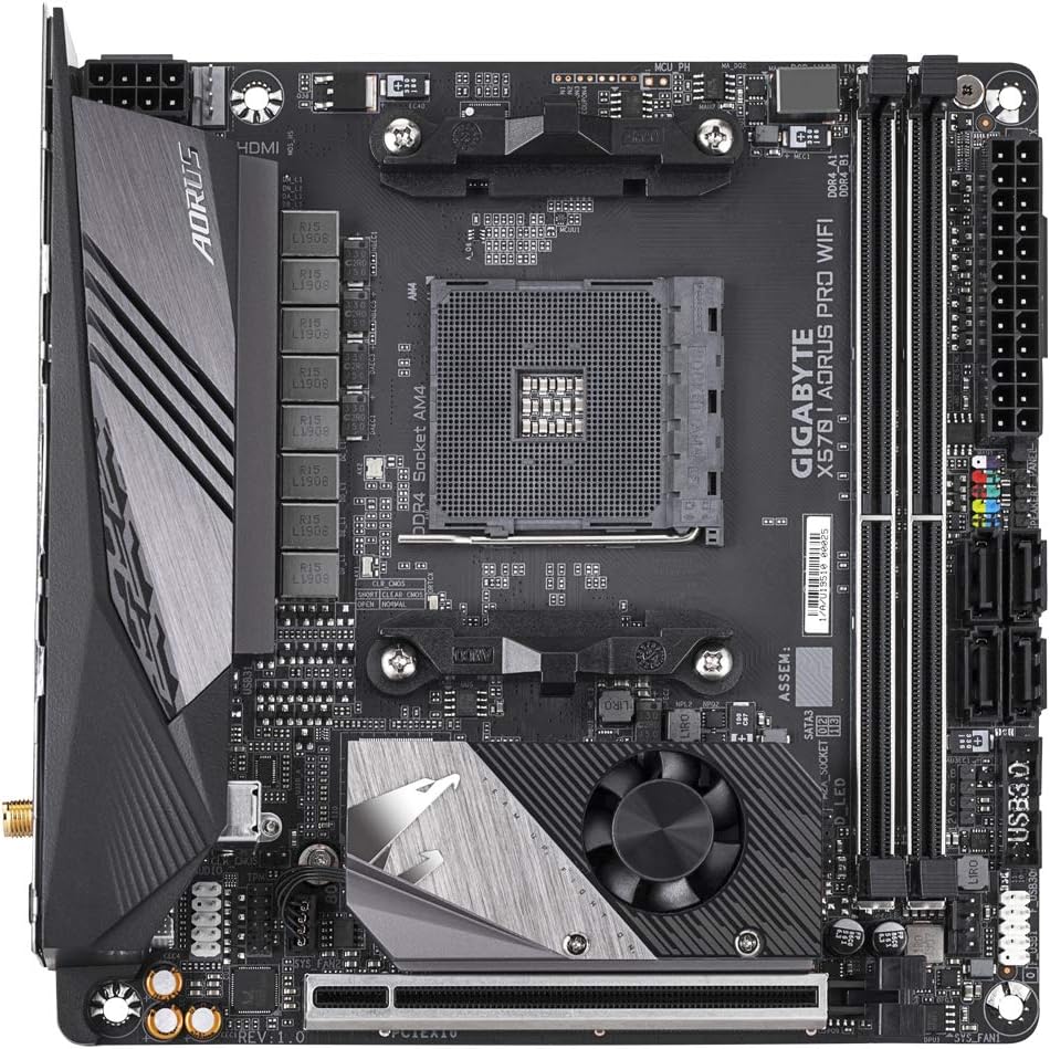 Aorus X570 I AORUS PRO WIFI (Socket AM4/X570/DDR4/S-ATA 600/Mini-ITX)