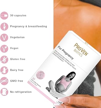 Proven Biotic Lactobacillus & Bifidus for Pregnancy - Lab4 Friendly Bacteria for Pregnant Woman
