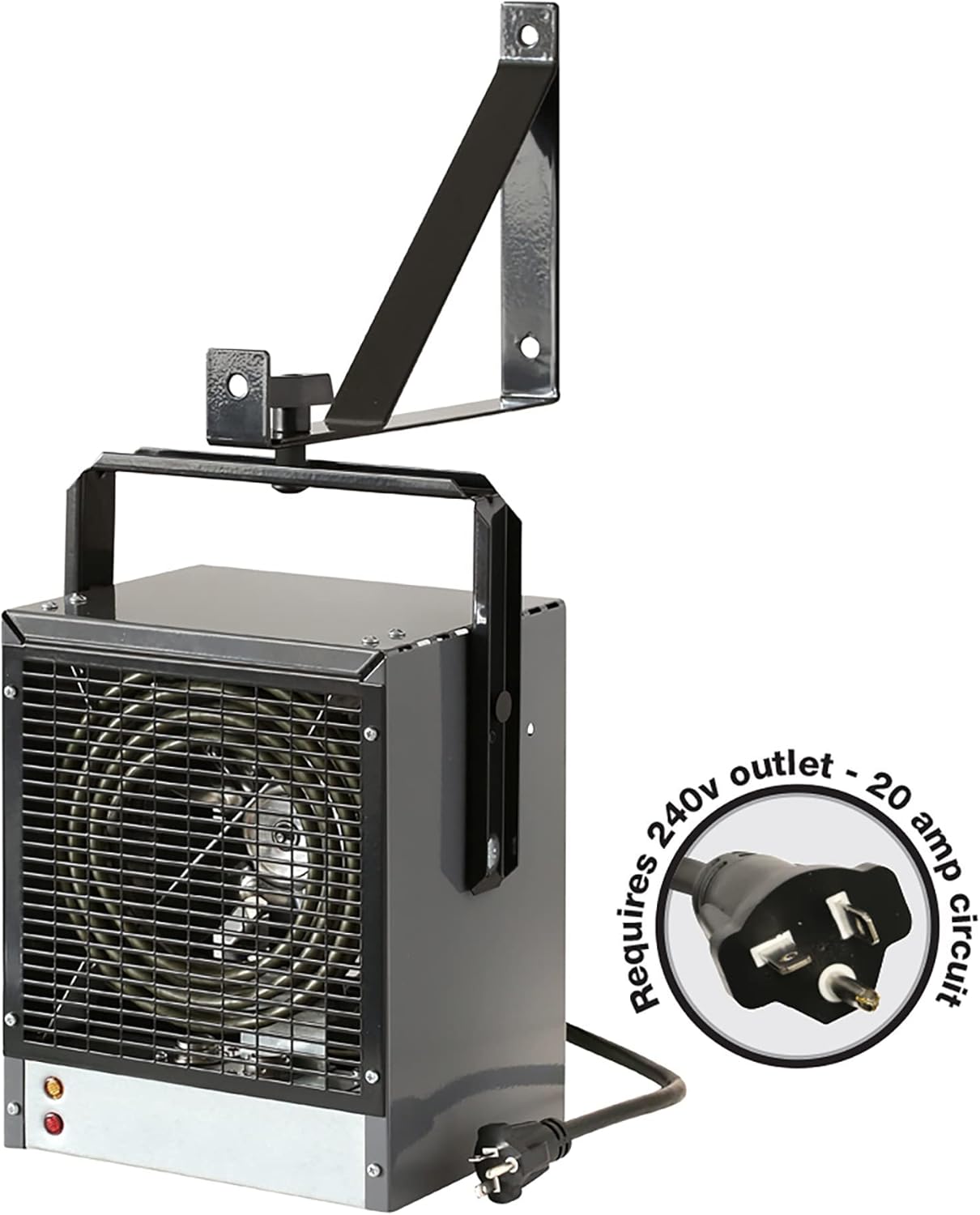 Up To 40% OFF DIMPLEX DGWH4031G Garage and Shop Large 4000 Watt Forced Air, Industrial, Space Heater in, 11 x 7.25 x 9 inches, Gray/Black Finish